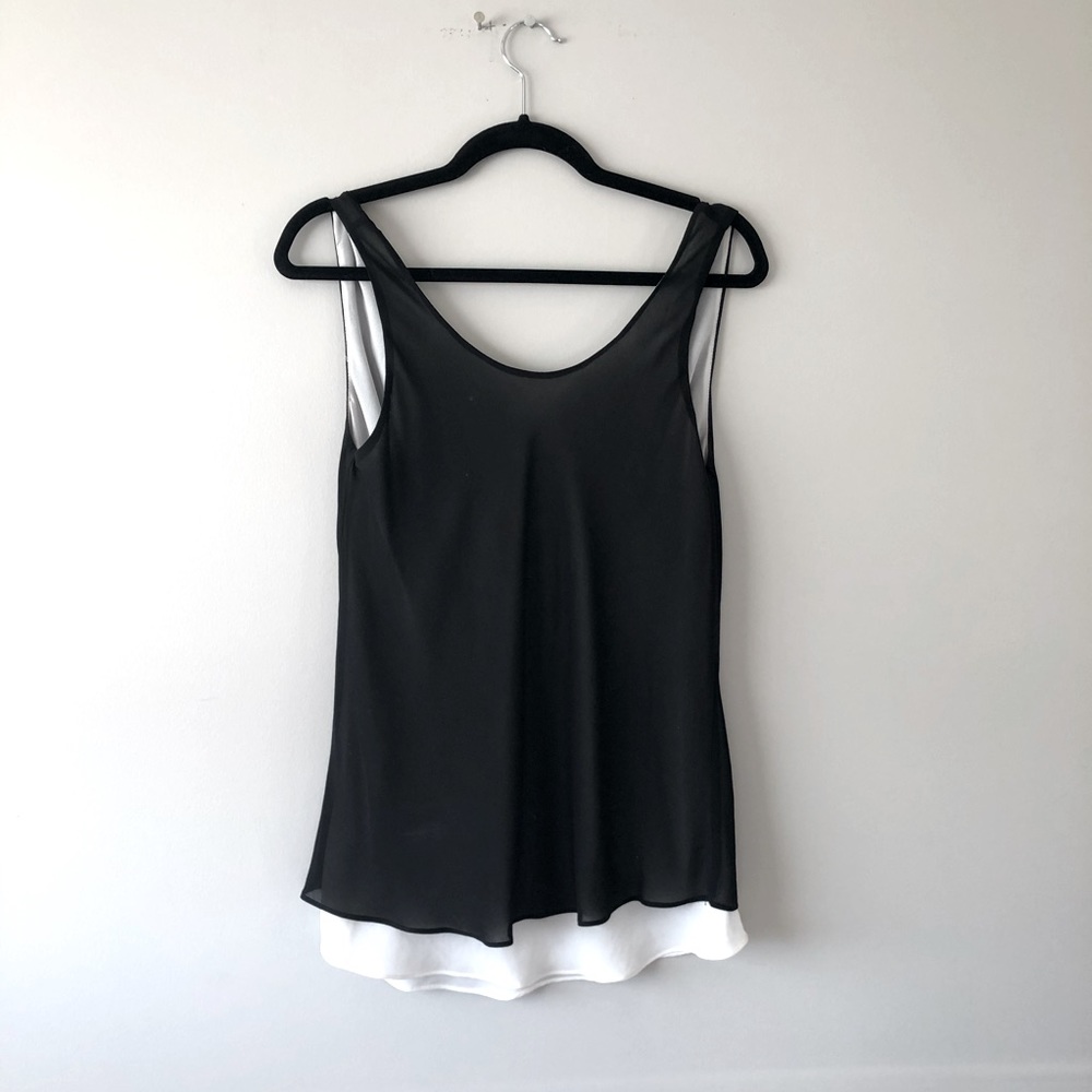 Sheer tank top